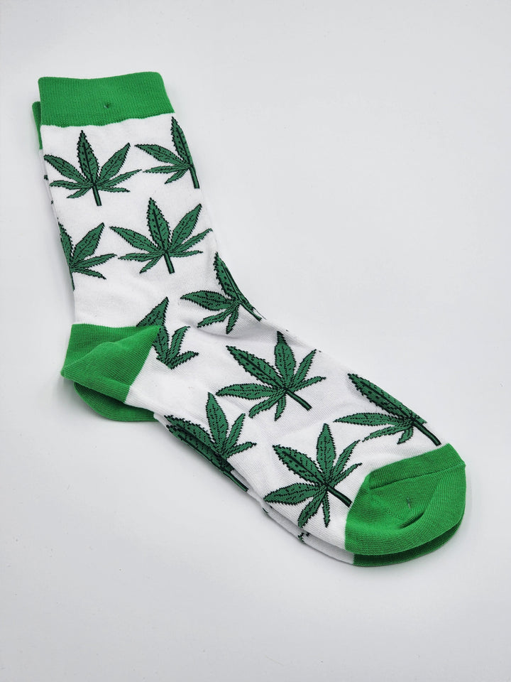 Odd Sox Green Leaf Novelty