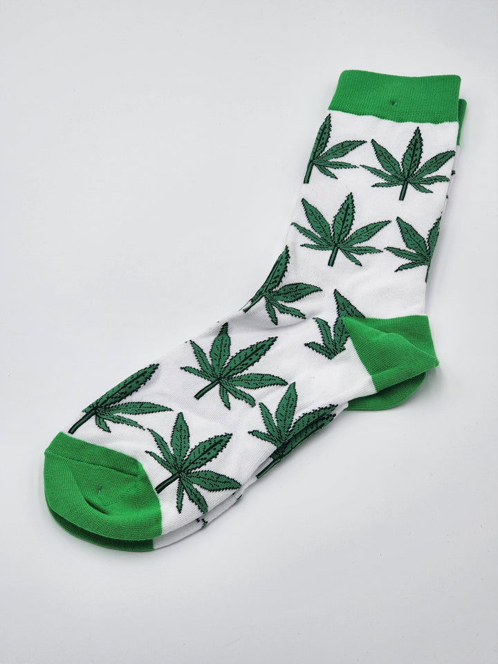 Odd Sox Green Leaf Novelty