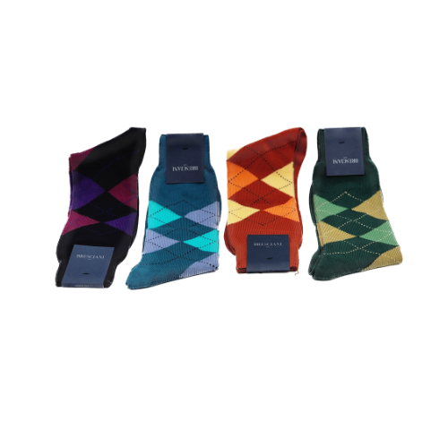 Bresciani 1970, Men, Mid High Argyle, Sockery