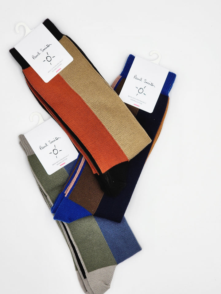 Sockery Men; Paul Smith 3 Piece; Color Block