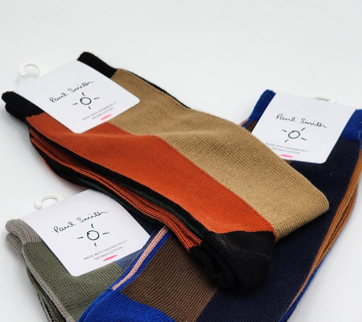 Sockery Men; Paul Smith 3 Piece; Color Block