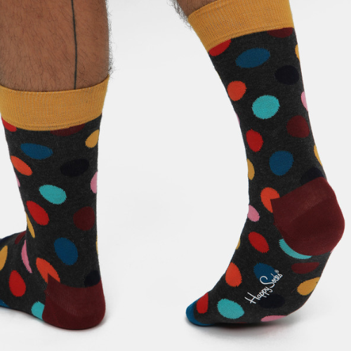 HAPPY Socks, Men. Crew Sock, Dots