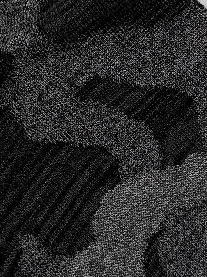 Bugatchi Men's Soft Cotton Dress Socks - Black Camo Pattern