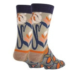 Sock It Up,Men Bamboo Crew azalea breeze